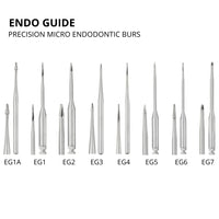 SS White EndoGuide - Precision Micro Endodontic Burs For Endodontic Access and Exploration