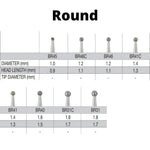 SS White G2 Diamond Burs - BR Series - Ball Round Shaped
