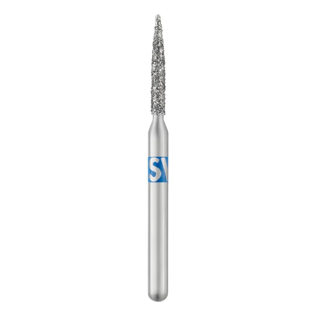 SS White G2 Diamond Burs - FO Series - Flame Shaped