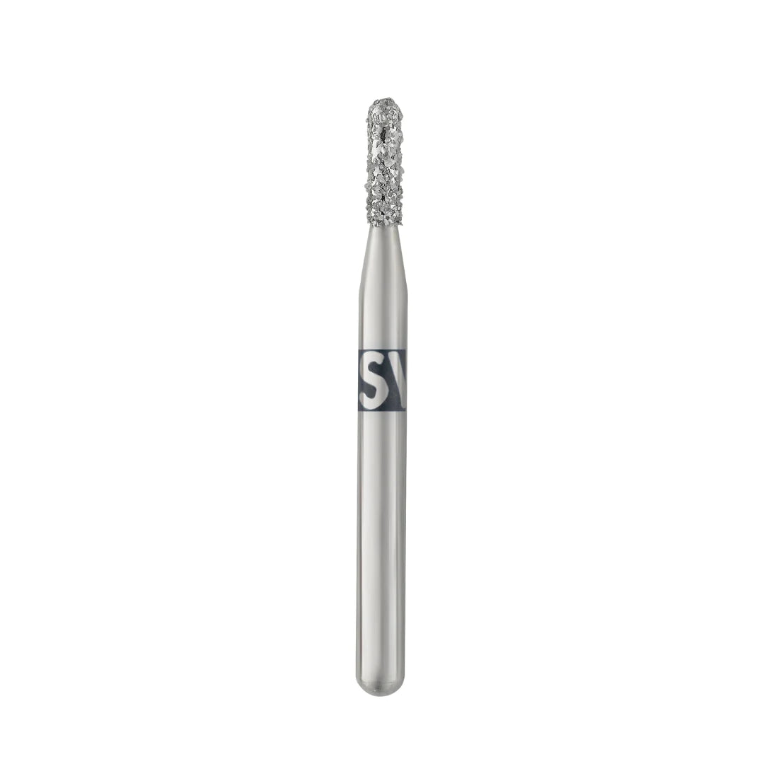 SS White G2 Diamond Burs - SR Series - Straight Round End Cylinder Shaped
