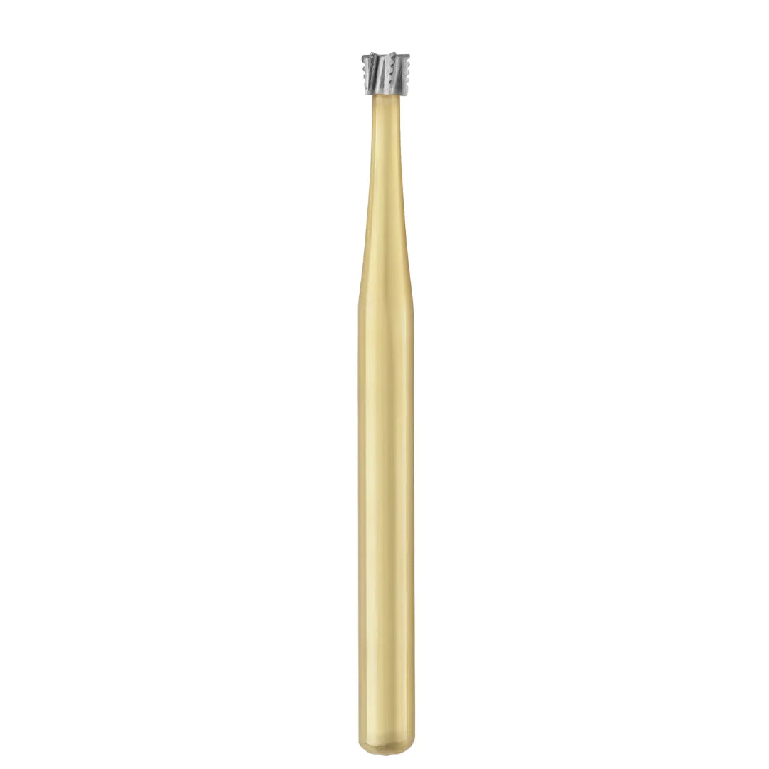 SS White Great White Gold Series - Inverted Cone Carbide Bur