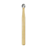 SS White Great White Gold Series - Round Carbide Bur