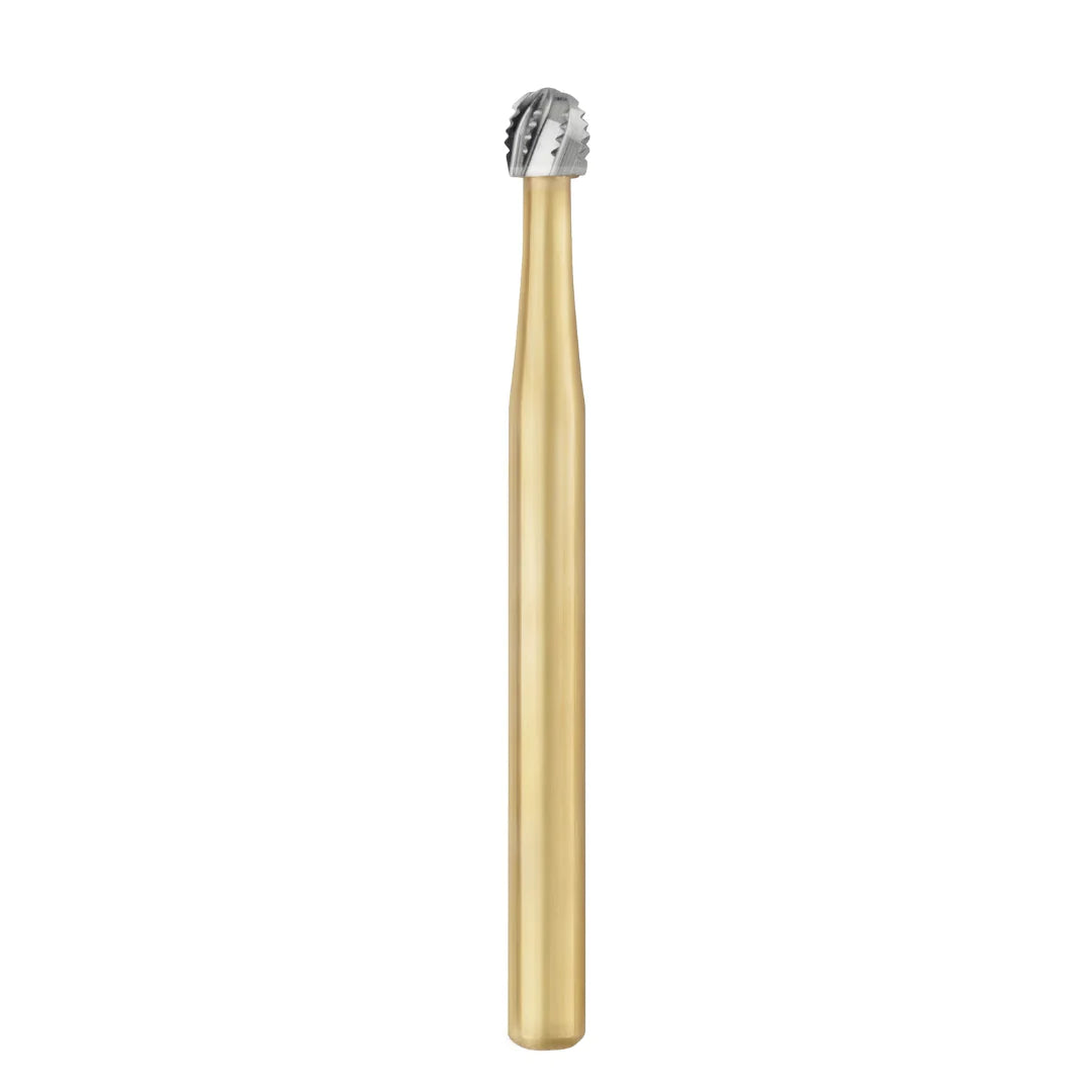 SS White Great White Gold Series - Round Carbide Bur