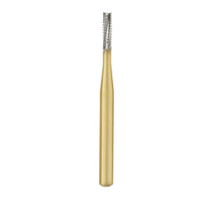 SS White Great White Gold Series - Straight Flat End Fissure Carbide Bur