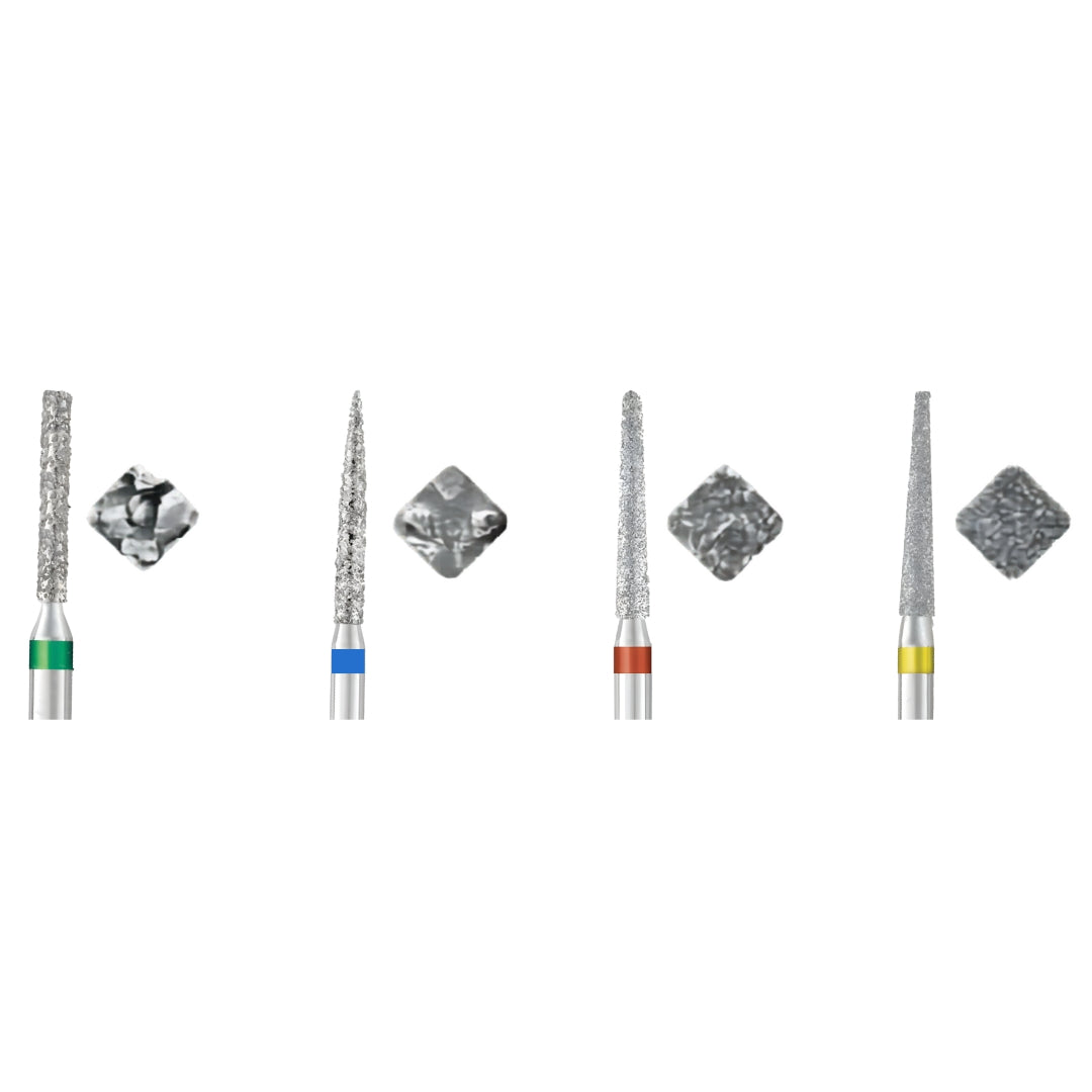 Avue True Diamond Burs- FO Series- Flame Ogival End Burs