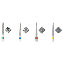 Avue True Diamond Burs- FO Series- Flame Ogival End Burs