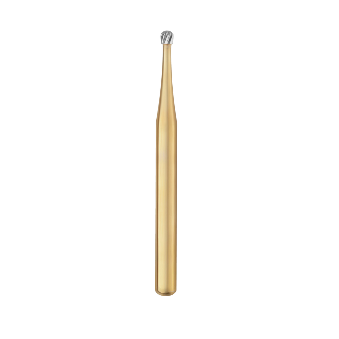SS White Carbide Trimming & Finishing Burs - Round Shaped 7003