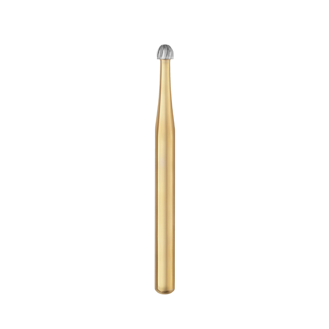 SS White Carbide Trimming & Finishing Burs - Round Shaped 7004