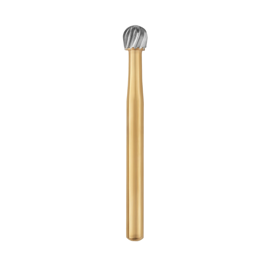 SS White Carbide Trimming & Finishing Burs - Round Shaped 7008