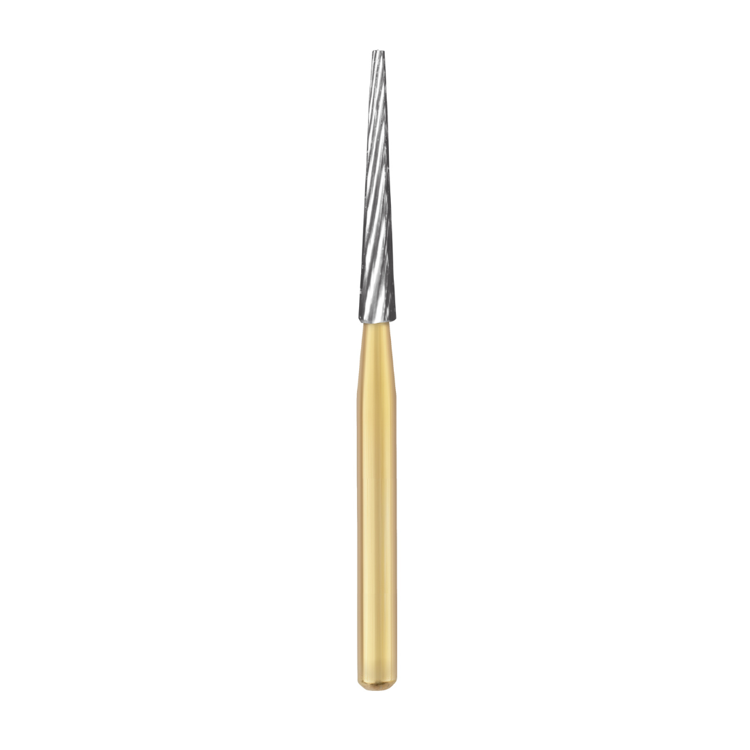 SS White Carbide Trimming & Finishing Burs - Flat and Taper Shaped 7204