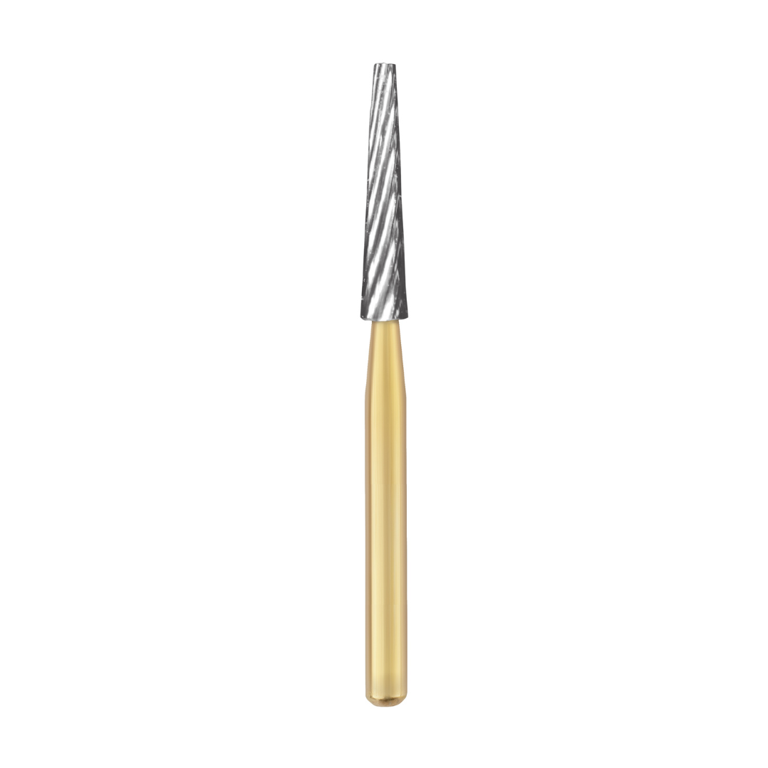 SS White Carbide Trimming & Finishing Burs - Flat and Taper Shaped 7205