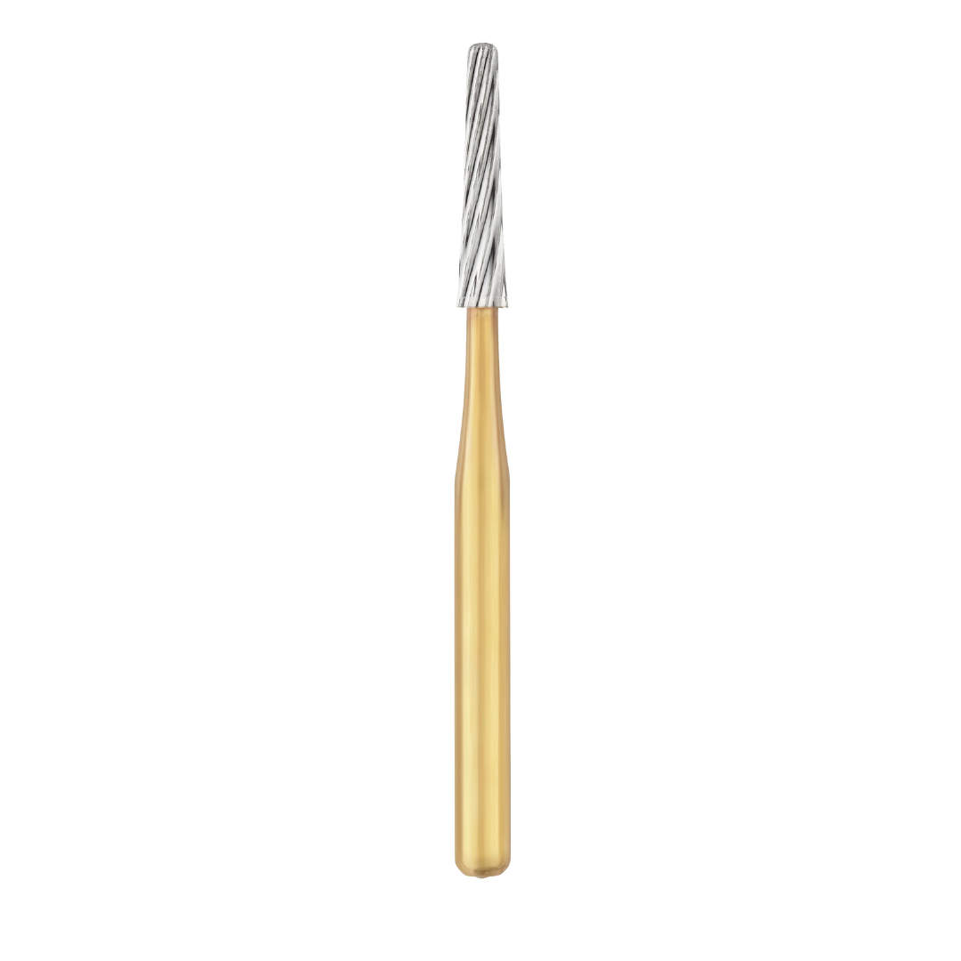 SS White Carbide Trimming & Finishing Burs - Round and Taper Shaped 7675