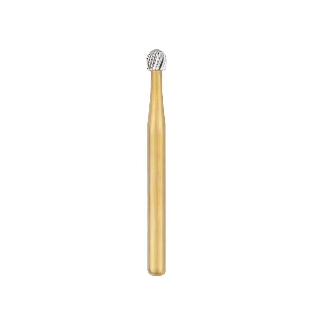 SS White Carbide Trimming & Finishing Burs - Round Shaped 8006