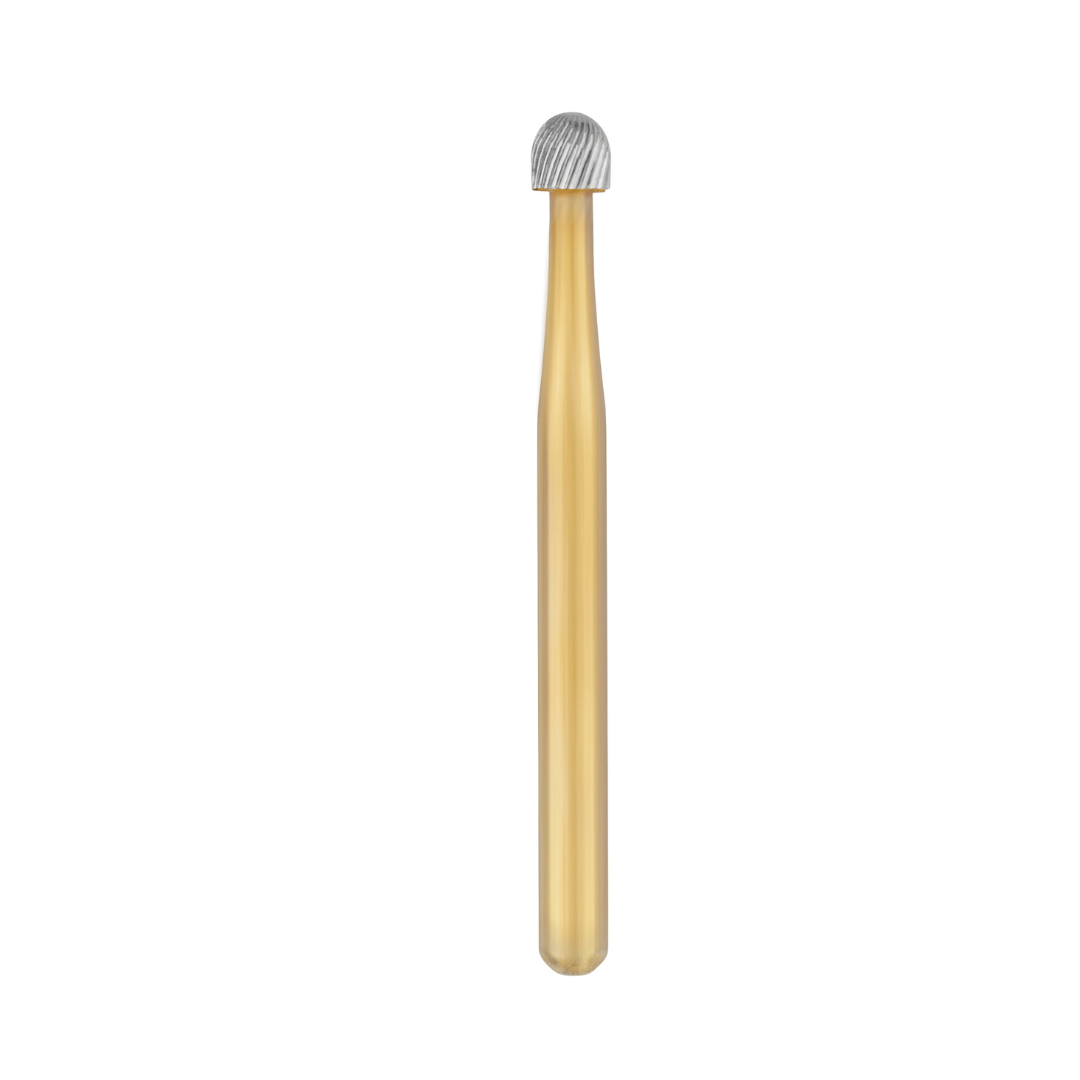 SS White Carbide Trimming & Finishing Burs - Round Shaped Media FF9004